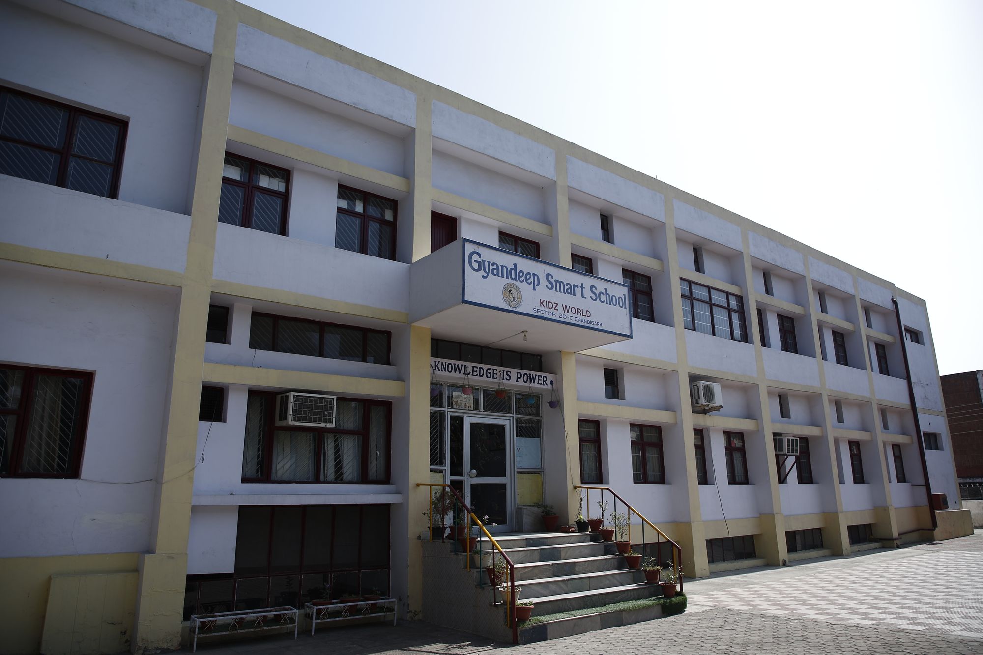 Shotokan Karate Belt Grading Test and Camp at Gyandeep School Sector 20-C, Chandigarh 13-03-2022.