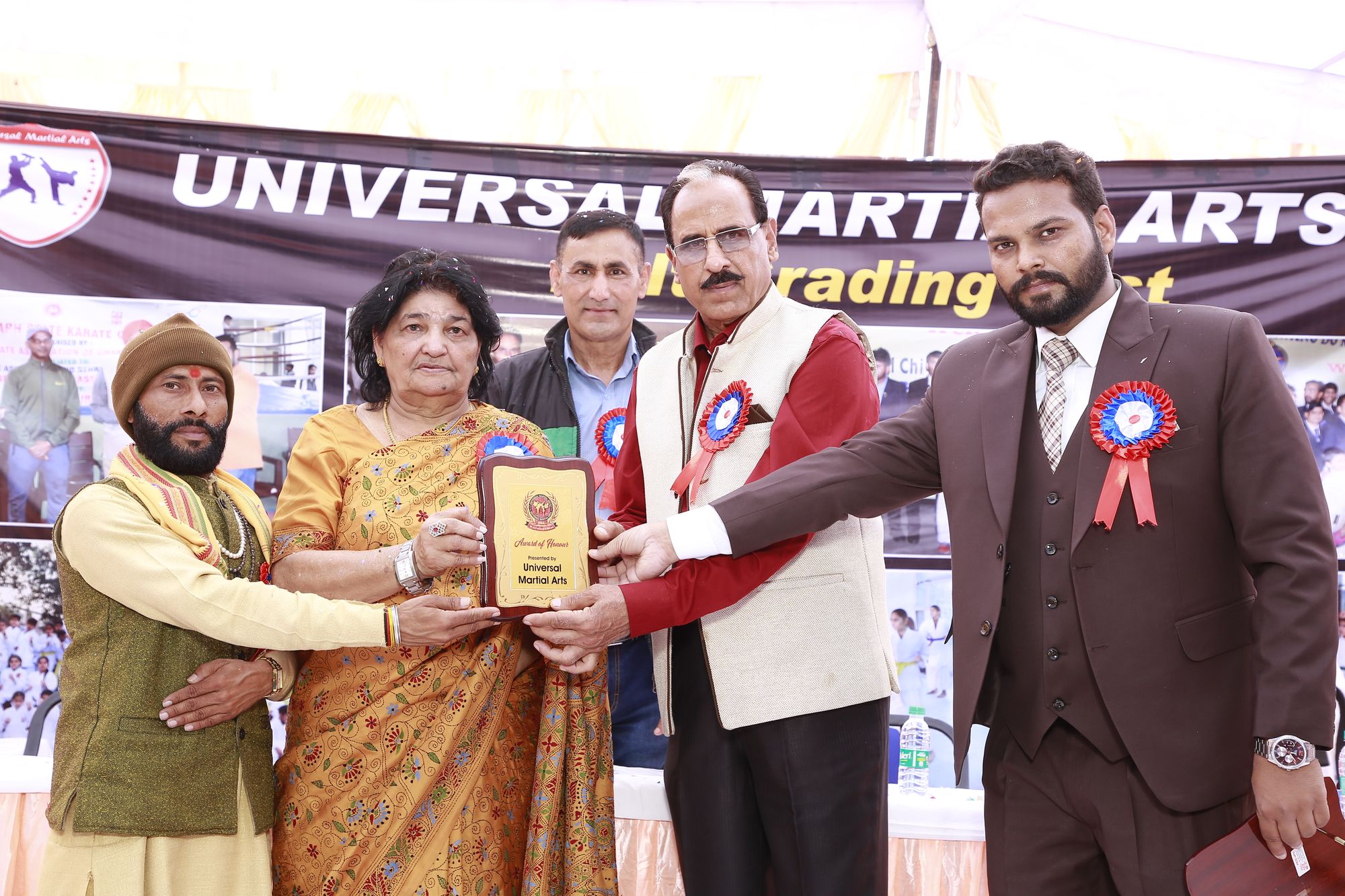 Shotokan Karate Belt Grading Test and Camp at Gyandeep School Sector 20-C, Chandigarh 13-03-2022.